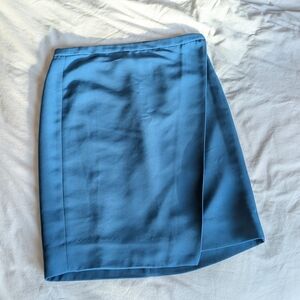 J. Crew Classic Blue Pencil Skirt